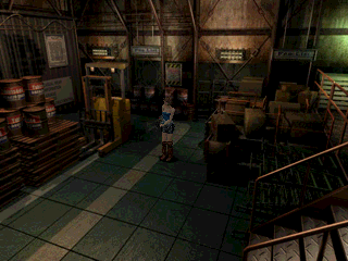 The forklift in Resident Evil 3: Nemesis[1]