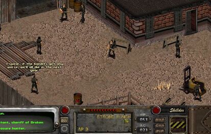 You can't be a cool gang without a forklift in your backyard.