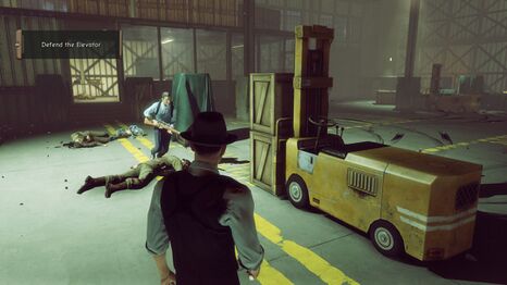 The bureau forklift in all its glory[1]