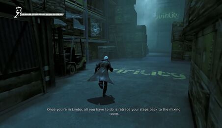 The first forklift inside the factory