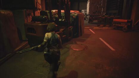 All forklifts in the remake seem to be of the same model