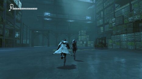 The second forklift right before Limbo