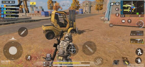 The forklift has a somewhat sci-fi look to it[1]