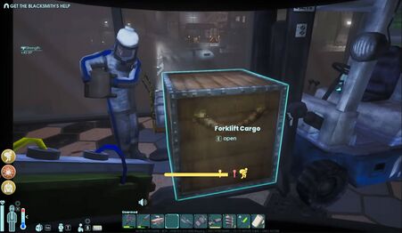 This forklift cargo can fit so much..