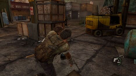 This forklift doesn't seem like it's operational anymore